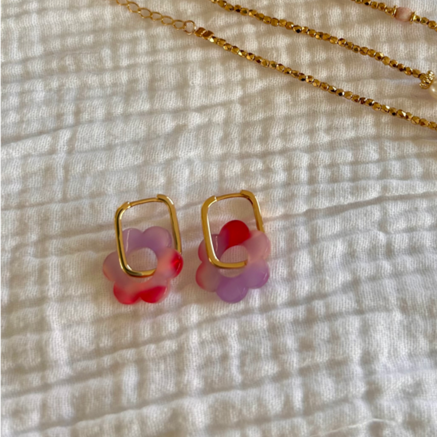 Boucles d'oreilles CAMELIA