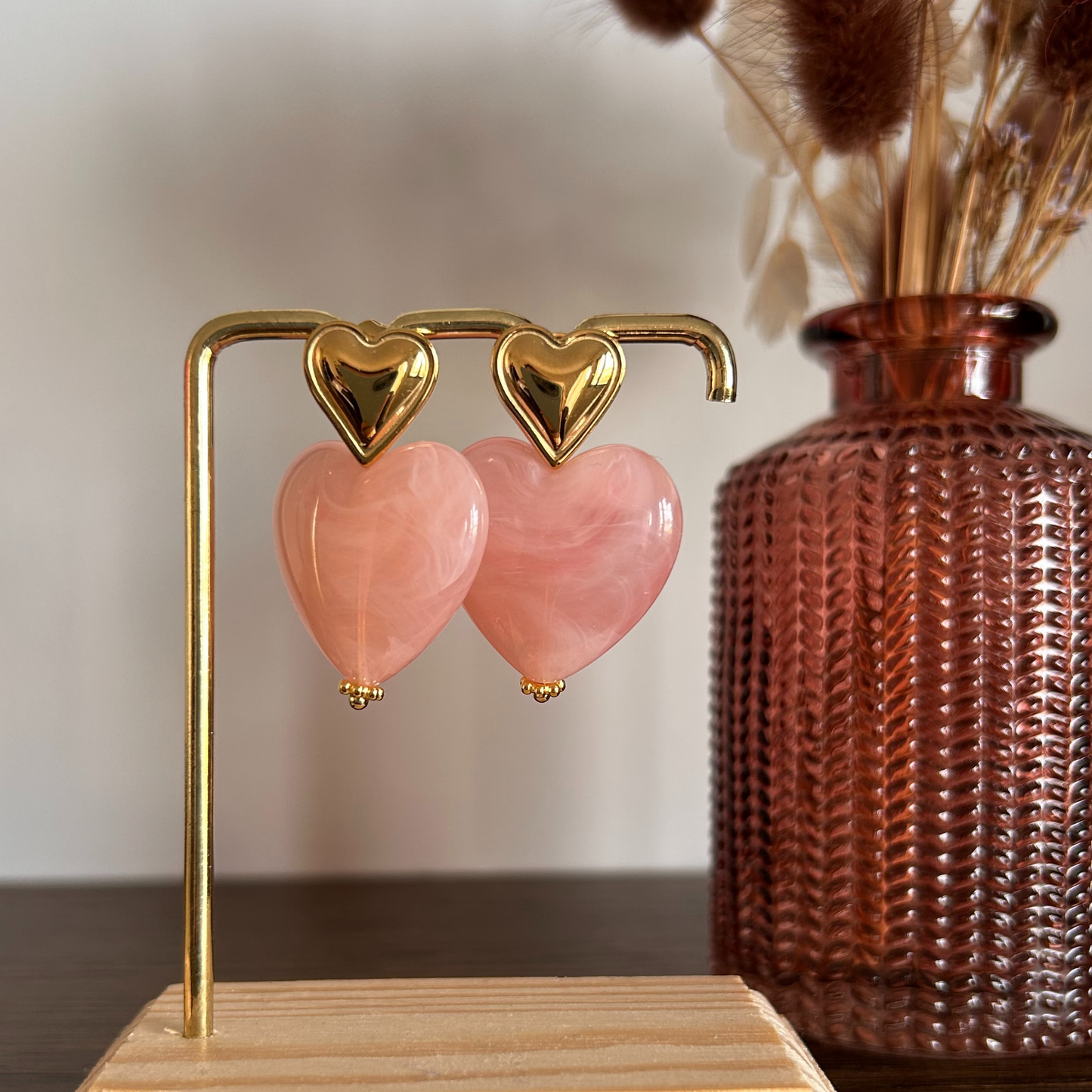 Boucles d'oreilles COEURS