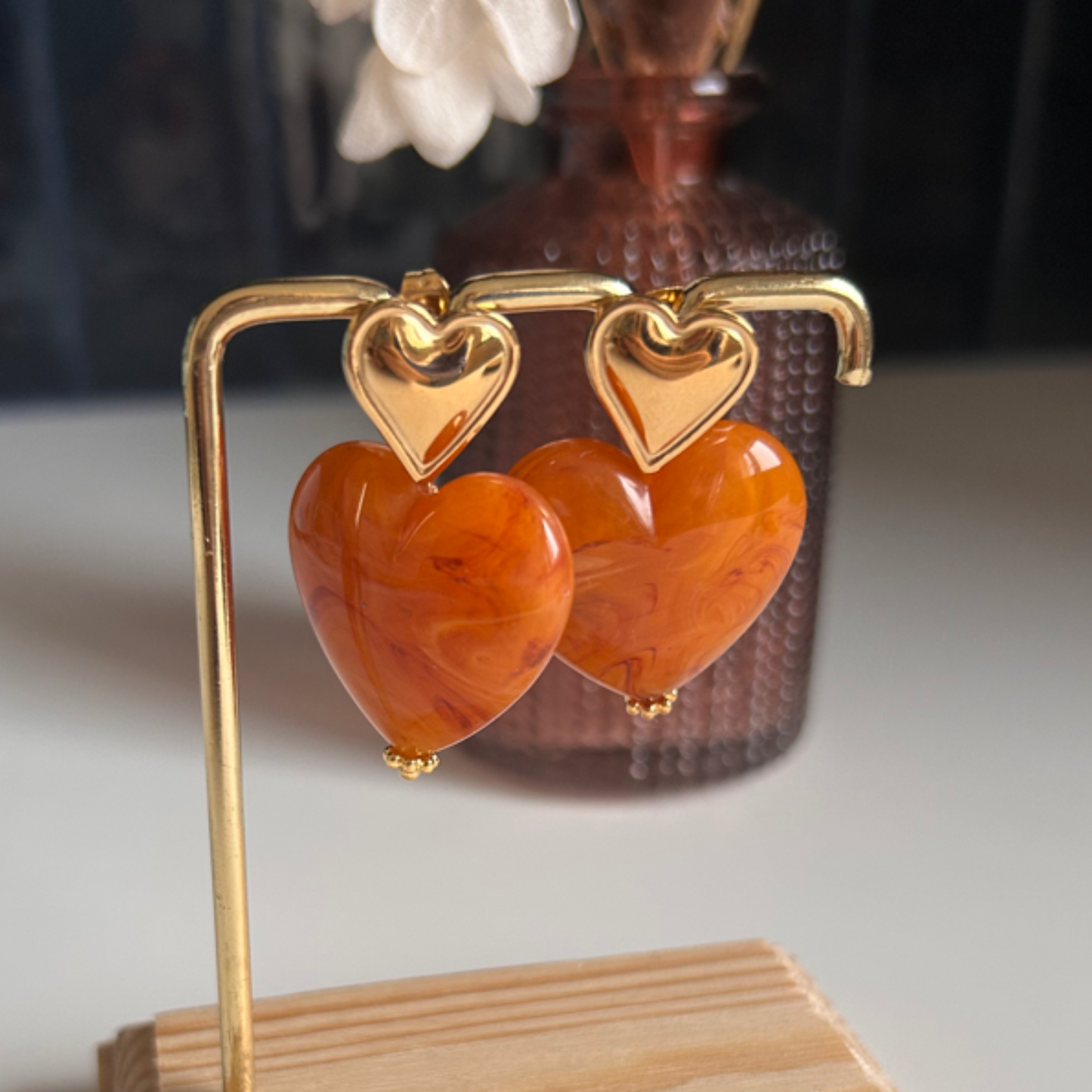 Boucles d'oreilles COEURS