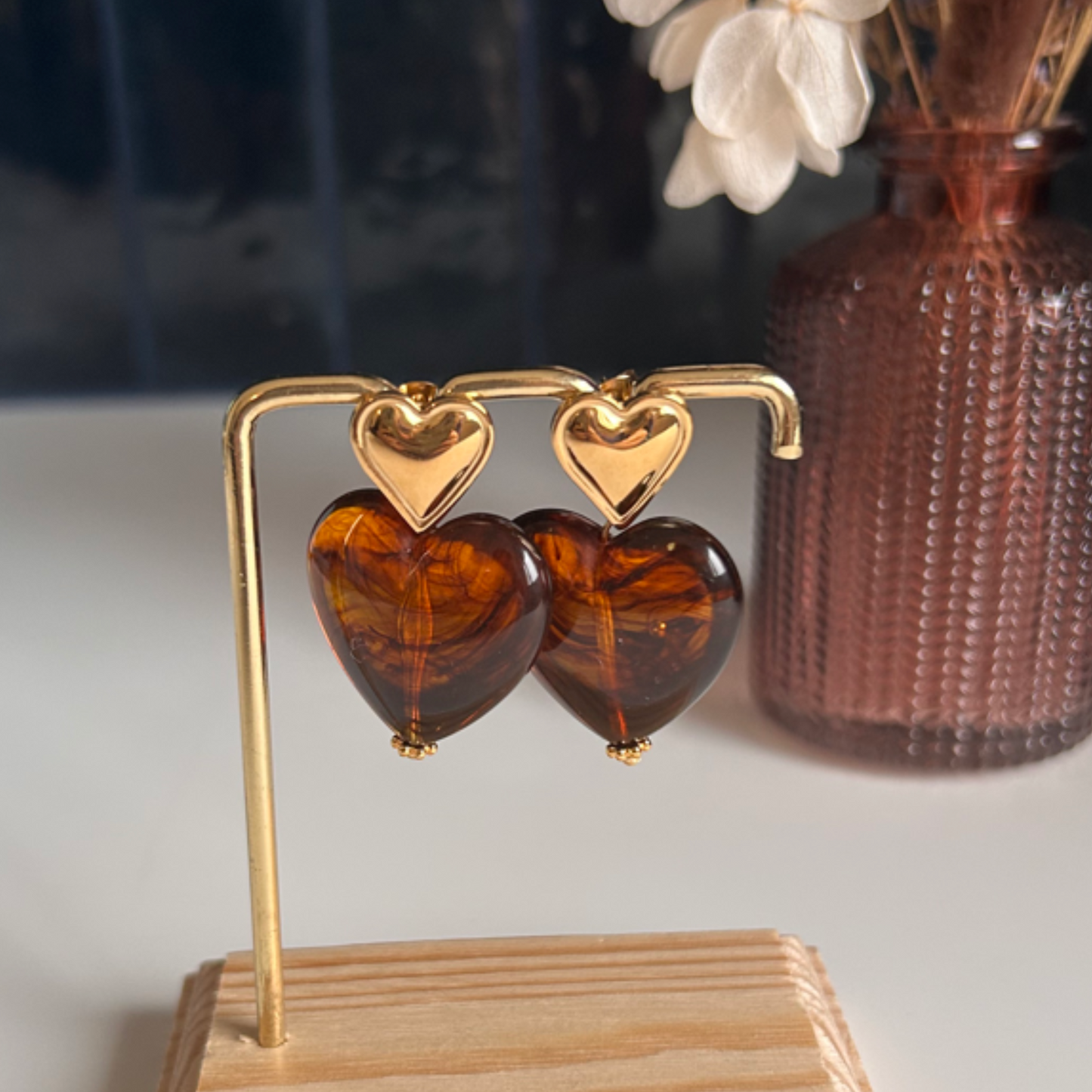 Boucles d'oreilles COEURS