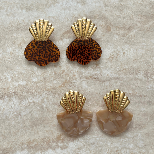 Boucles d'oreilles AMBRE